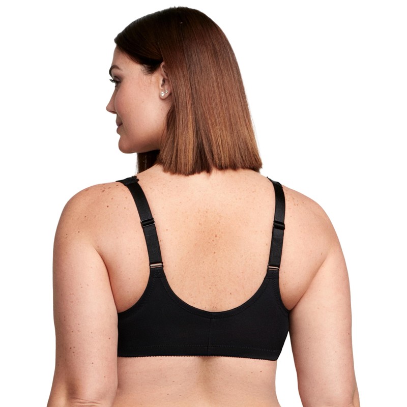Full Figure Plus Size Wonderwire Front-Closure Stretch Lace Bra Underwire