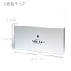 Taimuro Kobo TB0098-16s Edo Kiriko Chrysanthemum Flower Pattern Pair (Transparent)