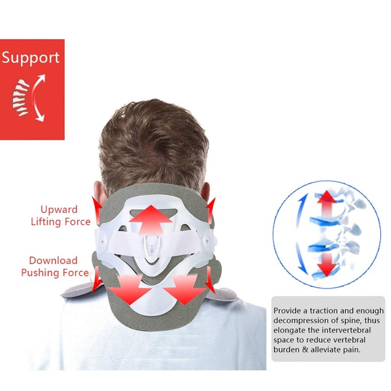 Adjustable Cervical Traction Device Neck Pain Relive Collar Neck Care