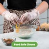 Comfy Package Disposable Vinyl Gloves – Clear, Latex-Free, Powder-Free, BPA-Free