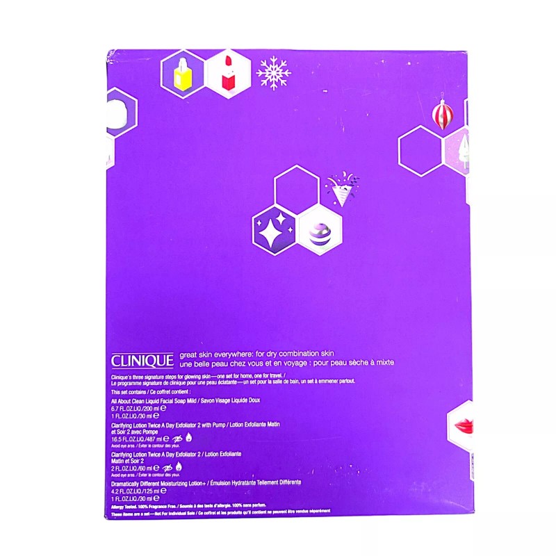 Clinique Great Skin Everywhere Gift Set for Dry Combination Skin