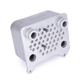 MOCA Engine Oil Cooler Kit Fit 04-10 for Ford E-350 Super Duty 6.0L, 04-07 E-450 Super Duty, 03-07 F-250/ F-350/ F-450/ F-550 Super Duty 6.0L, 03-05 Excursion 6.0L, 04-05 E-350 Club Wagon 6.0L