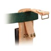 Kozuchi SN-12R Black Floor Leather Folding Saw Case, Slide Hook,