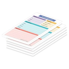 PRICARO 5 x A6 Telephone Notebook Memo