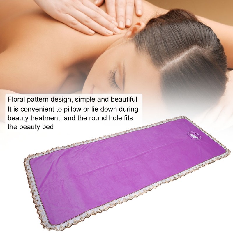 Professional Spa Massage Table Cover Sheet Massage Bed Coverlet with