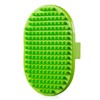 Dog bath brush, ROPO rubber massage pet shampoo brush, used