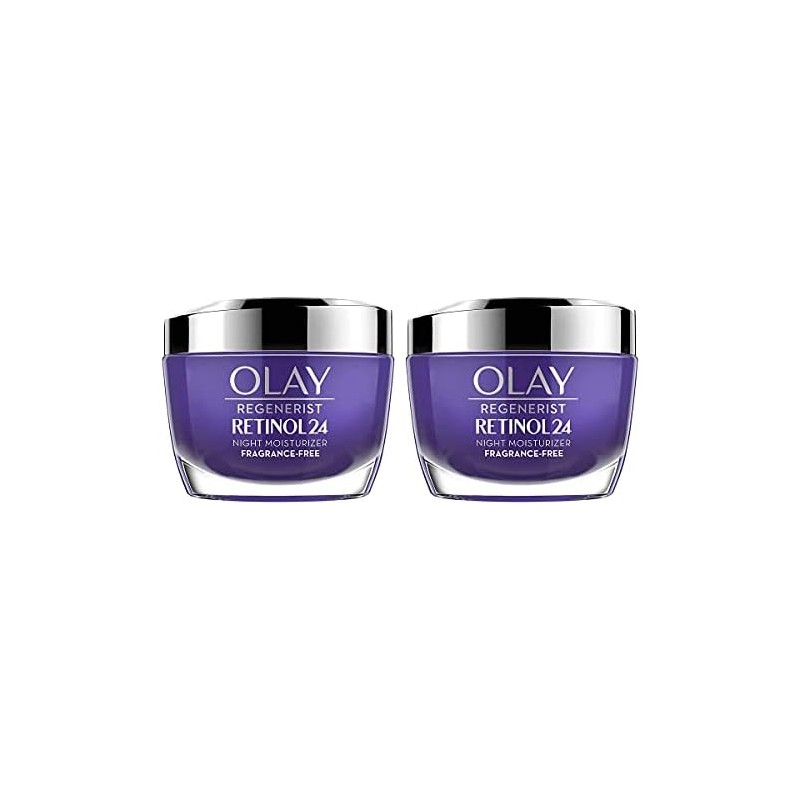 Olay - Crema hidratante nocturna Regenerist Retinol 24, 1.7 onzas,