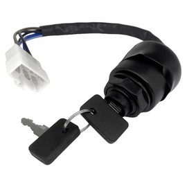 Ignition Key Switch for Kawasaki Mule 610 4X4 KAF400 KAF 400 2005 2006 2007 2008 2009 2010 2011 2012 2013 2014 2015 2016 Replace 27005-0011