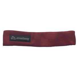 SweatHawg Adjustable Sports Headband (Burgundy) - for Men & Women – Moisture-Wicking, Lightweight, and Absorbent Sweat Control. for Running, Workouts, and Sports Activities. Reusable, Washable