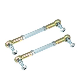 X AUTOHAUX 2pcs M8 140mm Steering Tie Rod for 50cc 70cc 90cc 110cc 125cc ATV