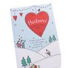 UK Greetings Christmas Card for Husband - Sweet Sketch Design