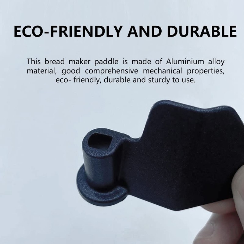 2 Pack Breadmaker Paddle, Bread Maker Kneading Paddle, Stainless Steel