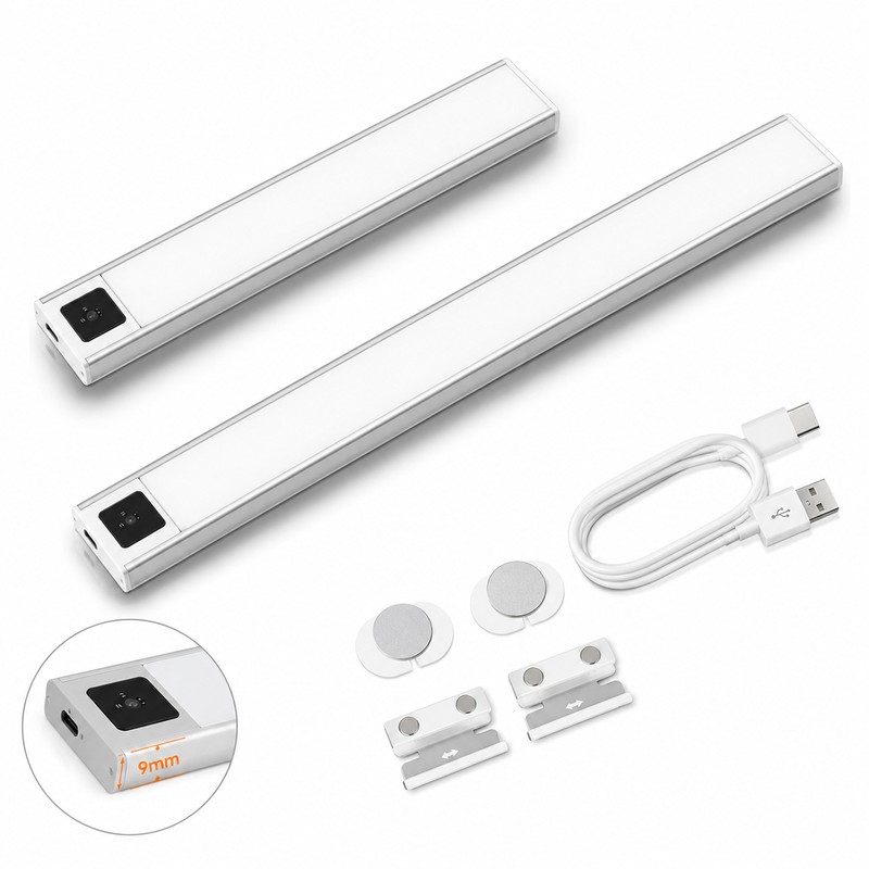 Rechargeable LED Cabinet Light for Indoor Spaces – Ultra-Thin Motion