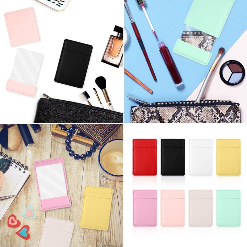 BangBoom Portable Travel Mirror with Protective Cover, Stainless Steel Mirror