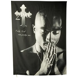 Bioworld 2Pac Only God Can Judge Me Flag
