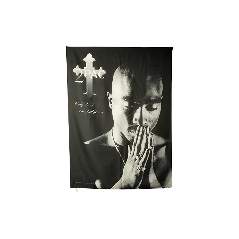 Bioworld 2Pac Only God Can Judge Me Flag