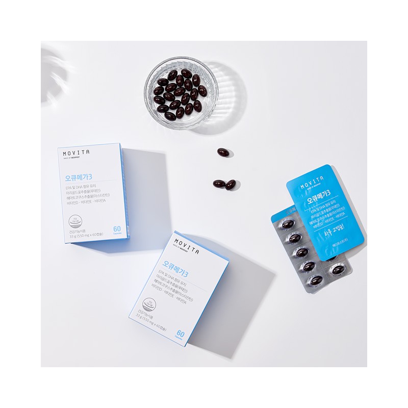 Mobita Movita Occumega3 Omega 3 Lutein Bone Health Vitamin D