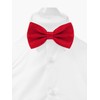 axy Men's Braces with Bow Tie - 4 Strong Clips