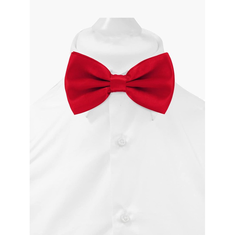 axy Men's Braces with Bow Tie - 4 Strong Clips