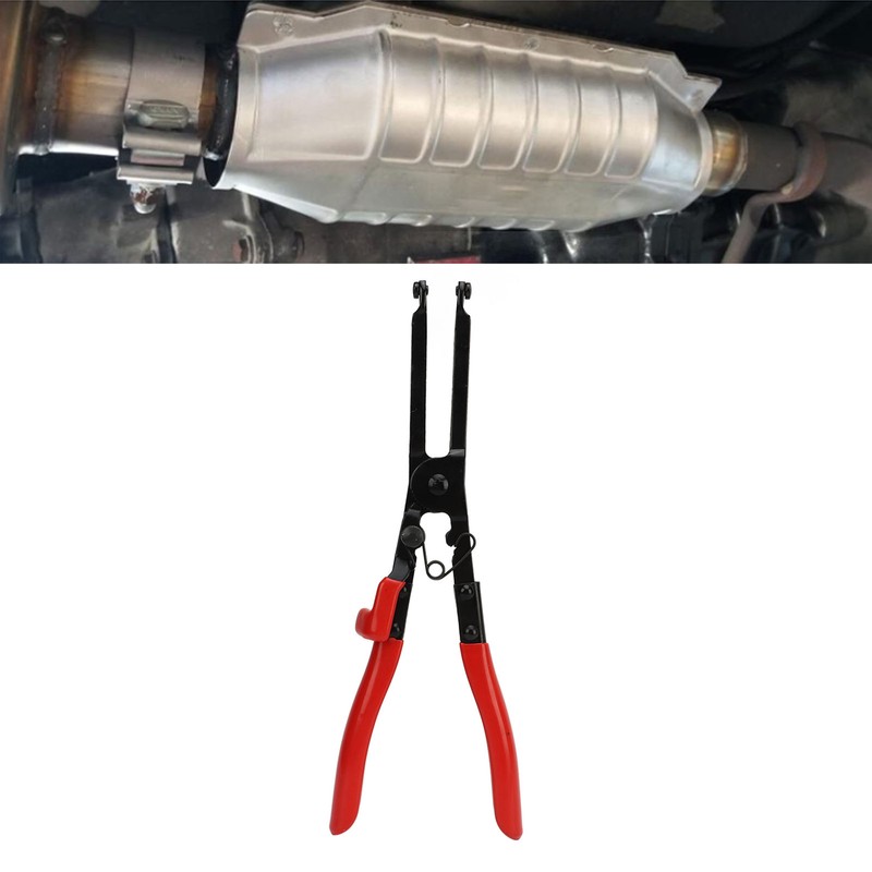 Exhaust Pipe Clamp Plier Carbon Steel Heavy Duty Long Plier
