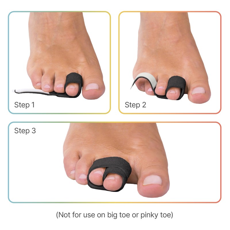 ZenToes Hammer Toe Corrector for Women & Men - Reusable