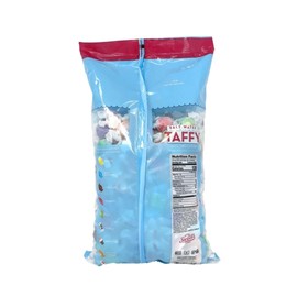 Sweet Candy Assortment – Salt Water Taffy, 10 Flavors, Individually Wrapped, Gluten-Free, 4 Lbs Bulk Bag, Classic Chewy Treats by MOOCHI Packaging
