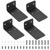 4 Pcs Floating Shelf Brackets, Scaffold Board Shelf Brackets &