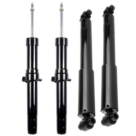 4Pcs Front + Rear Shocks Set for Fusion - INEEDUP Shock Absorber Kit for 2010 2011 2012 for Ford Fusion,2010 2011 2012 for Lincoln MKZ,2010 2011 for Mercury Milan Bare Struts Amortiguadores