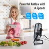 BEYOND BREEZE Floor Fan 9 Inch, 3-Speed Portable Metal Fan