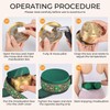 Velorique Smokeless Copper Moxa Box, Copper Tank Moxibustion Treatment Tool,