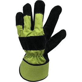 Spear & Jackson Kew Gardens Thermal Lined Rigger Gloves-Large, Green, L (1 pair)