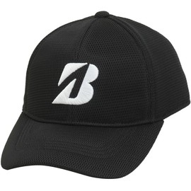 Bridgestone CPS24D Men's Cap Cool Vital ALL Mesh Cap, BK
