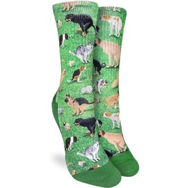 Good Luck Sock Women's Dogs Doo-Doo Socks, Adult, Shoe Size 5-9