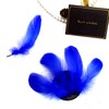 Lamar Feather 300pcs Blue Feathers 2-3 Inches Bulk Feathers for