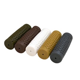 Vans Cult Harley Motorcycle Rubber Handlebar Grips Collaboration Waffle Handle Grips for 1" Gray
