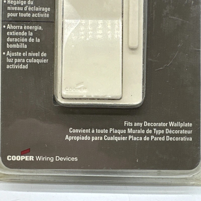 Cooper Smart Master Dimmer DI06P A-K 600W/VA StepUp Multi-Location Switch