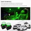 Lyxheth 10PCS T10 194 168 LED Dash Instrument Light Bulbs