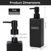 Segbeauty Empty Pump Bottle, Pack of 6 500 ml Shampoo