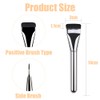 3 x Ultra Thin Foundation Brush, Foundation Cosmetic Brush, Flat