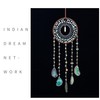 Crystals Dream Catchers,Natural Gem Agate Wall Hangings for Windows Garden