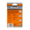 Gorilla Permanent Adhesive Dots, Double-Sided, Clear, 0.5" Diameter, 150 Pieces