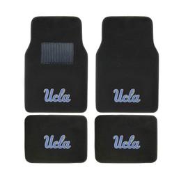 Collegiate UCLA New Carpet Type Floor Mat Liner. Wow! UCLA Logo On All 4 Mats