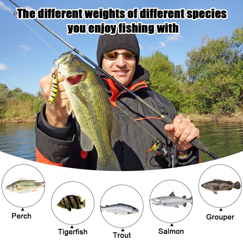 mizikuu 43 Stück Fishing Forellen Spoon, 2.0-3.5g Trout Fishing Spoon