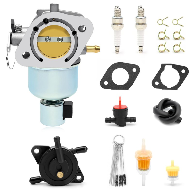 Carburetor Fuel Pump Air Filter For Kawasaki Specific FR651V FR691V