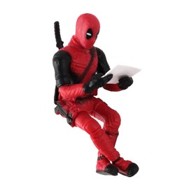 FAINCA Car Decoration, Funny Anime Deadpool Car Ornaments, Dashboard Decoration, Car Dashboard Decorations, Ornament Toy, Gift for Car, for Car Interior Decoration