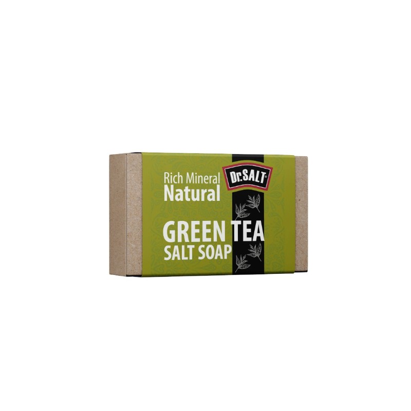 Dr.Salt Rich Mineral Natural Green Salt Soap (2 Bars) Inflammation