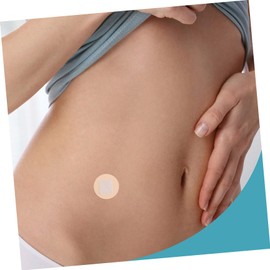 FRCOLOR Round Bandage 100pcs Band Protector Care Bandages Barrier Joint Large Waterproof Dressing Bandages for Wounds Patches Pe Sticker Body Child