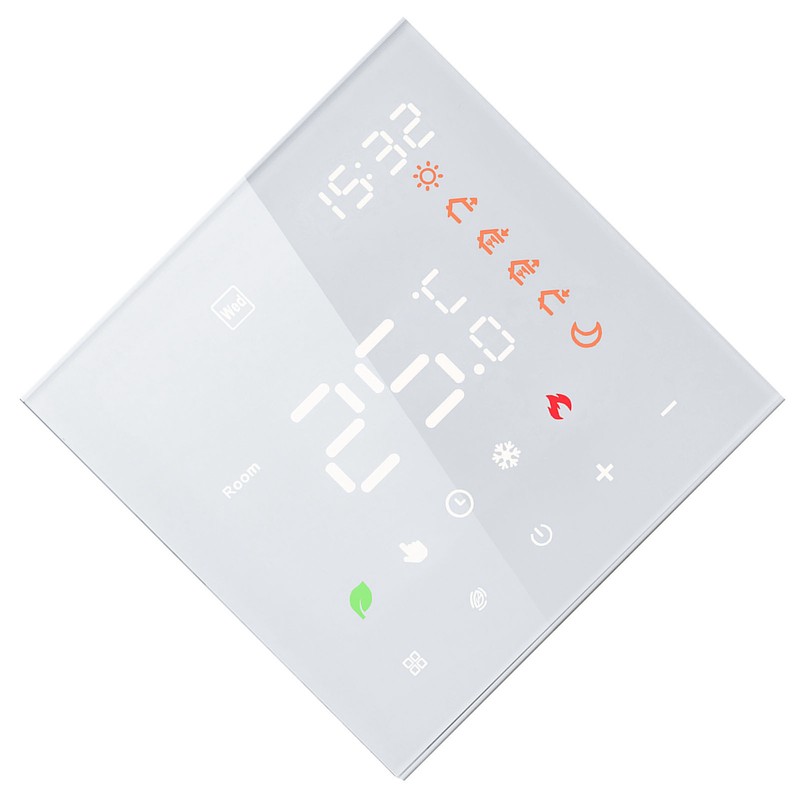 Smart Thermostat 16A Digital Programmable LCD Display Touchscreen Underfloor Heating