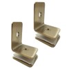 WANLIAN Shower Glass Clip, Panel Wall Clip Shower Glass Bracket