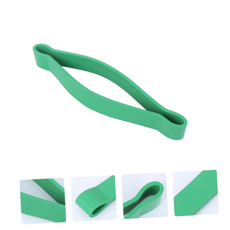 Kisangel 2pcs Latex Resistance Band Set 61x2.9x0.45cm Strength Training Bands